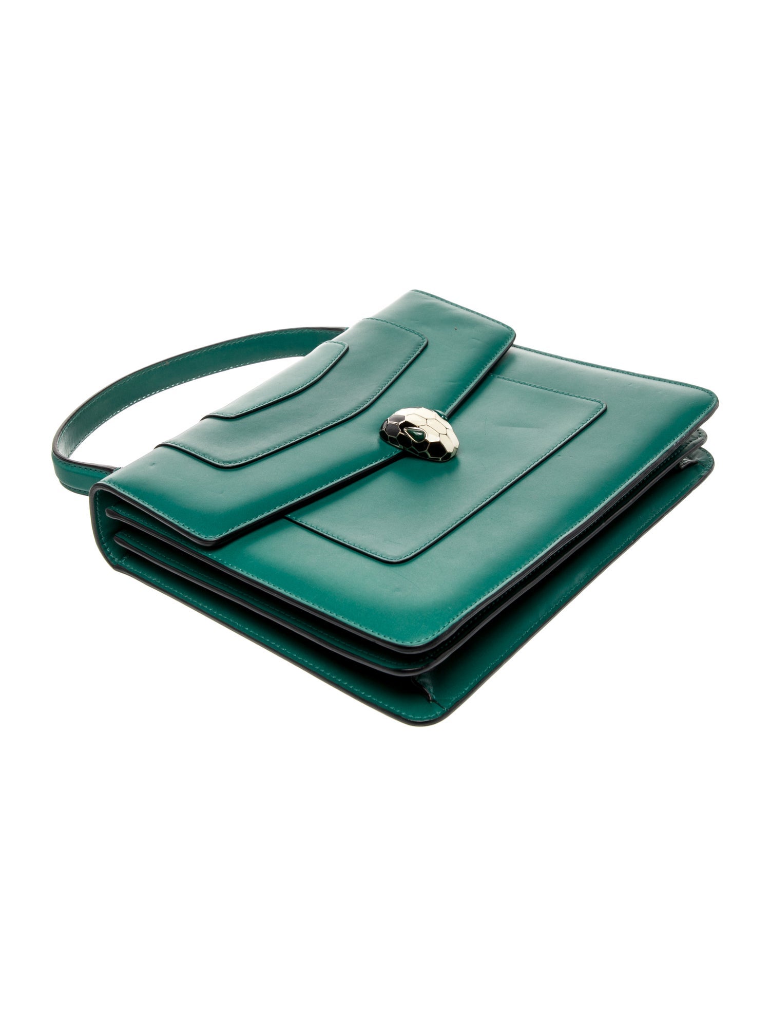 Bvlgari Leather Serpenti Forever Top Handle bag